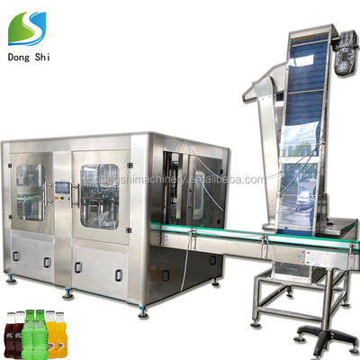 Glass Bottle Carbonated Filling Machine Soda Bottling Machine Soda Drink Filling Machine