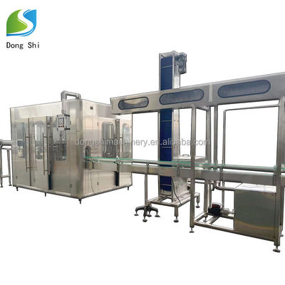 Soft Drink Manufacturing Machinery Soft Drink Products Beverages Equipment Three in One Filling Machine