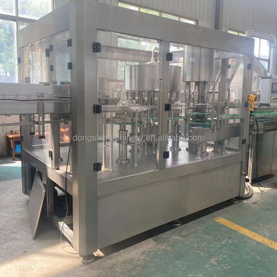 Soft Drink Manufacturing Machinery Soft Drink Products Beverages Equipment Three in One Filling Machine