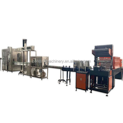 Soft Drink Mixing Machine Sparkling Beverage Bottling Equipment