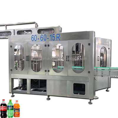Sparkling Beverage Bottling Plant Filling Machine for Making Sparkling Drinks