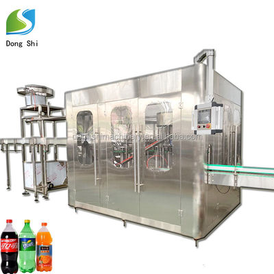 Automatic Isobar Filling Machine Carbonated Soft Drink Processing Filling Capping 3 in 1 Machine