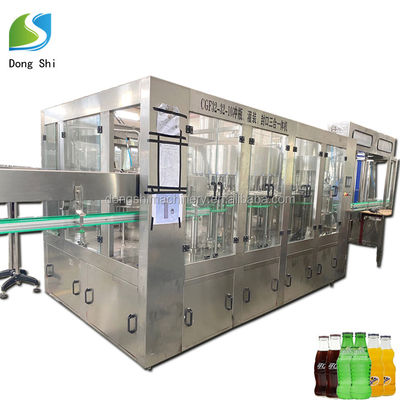 Automatic Isobar Filling Machine Carbonated Soft Drink Processing Filling Capping 3 in 1 Machine