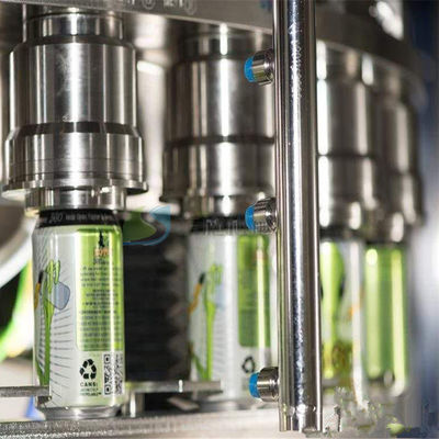 Canned soda filling machine/ Automatic 500ml Canned Soda Filling Machine for Beverages Food