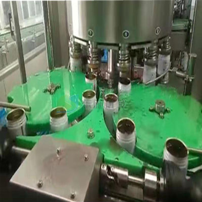 Canned soda filling machine/ Automatic 500ml Canned Soda Filling Machine for Beverages Food
