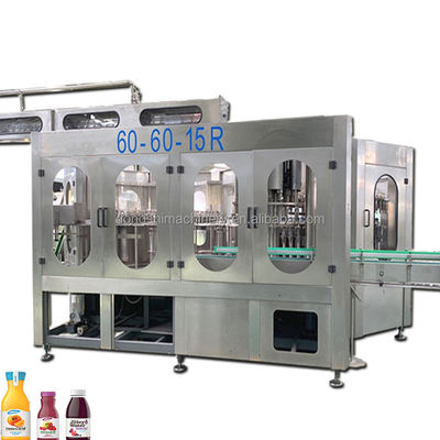 Automatic Electric Three-in-One Filling Machine for Food Core Motor Component for Hot Juice Beverages and Beverages Applications