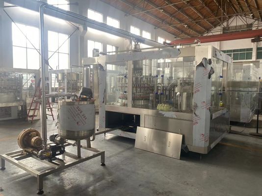 RCGF24-24-8 Full Automatic Fresh Fruit Juice Drink Production Processing Line Juice Hot Filling Machine