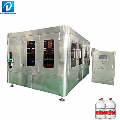Automatic 19L/5Gallon Plastic Bottle Water Filling Machine Includes Pump PLC Core for Beverage Pure Water Making