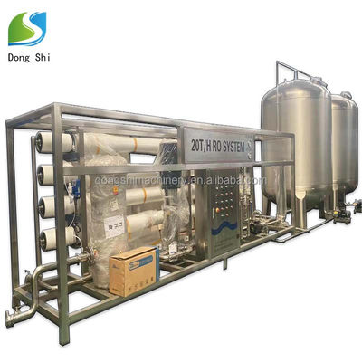 1000L RO Water Treatment Machinery Small Plant Mineral Pure Water Treatment Equipment Supp