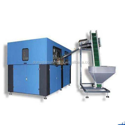 Automatic PET Plastic Stretch Blowing Machine SMC Rotary Cylinder PLC and Motor Core Components / Blowing Machine