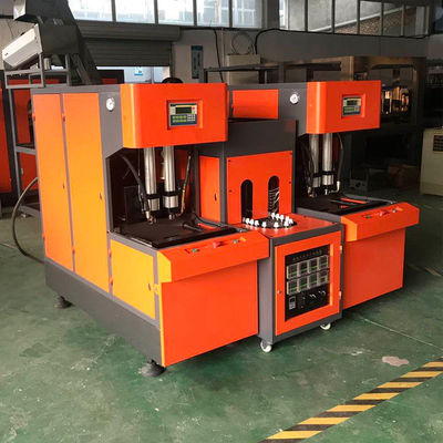 Bottle blowing machine/Semi-automatic bottle blowing machine/for the production of plastic bottles