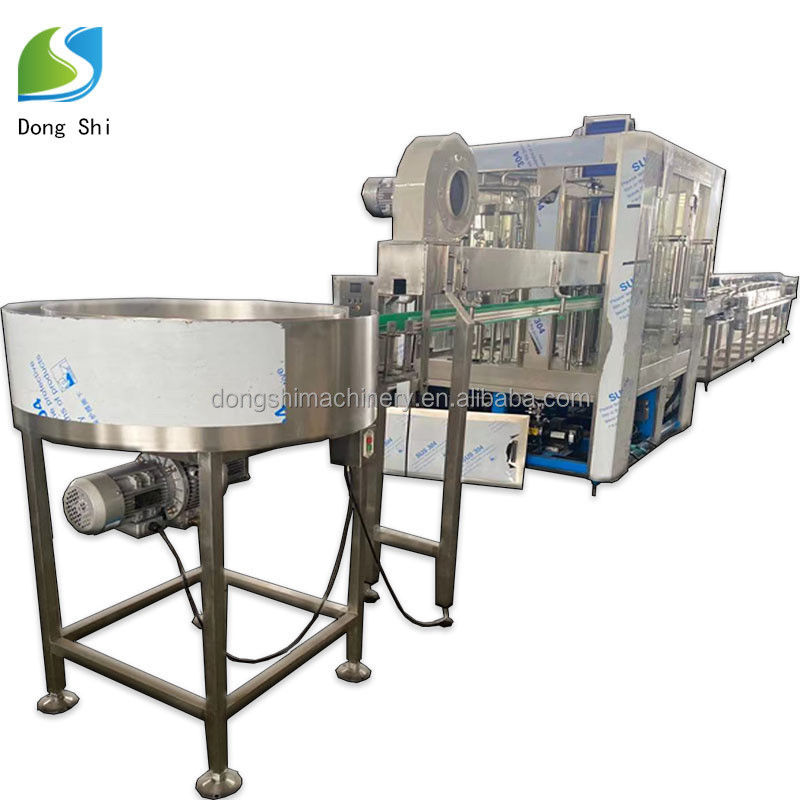 Soft Drink Manufacturing Machinery Soft Drink Products Beverages Equipment Three in One Filling Machine